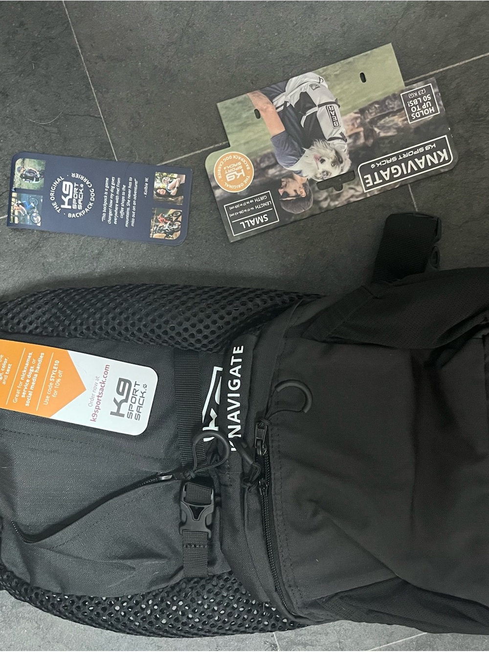K9 Sport Sack Knavigate